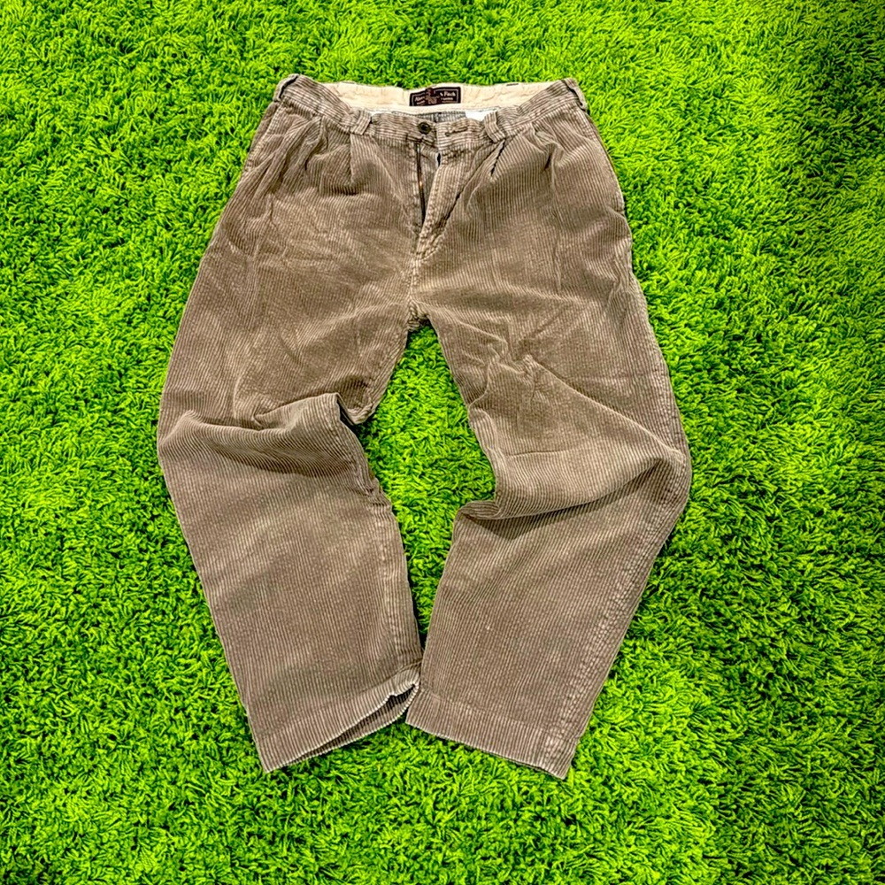 Vintage Abercrombie and Fitch corduroy utility pants
